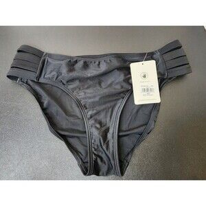 Body Glove Nuevo Contempo Swim Bikini Bottom Women's Size Medium - Black